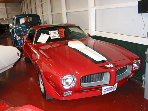 Red 1972 Trans Am 